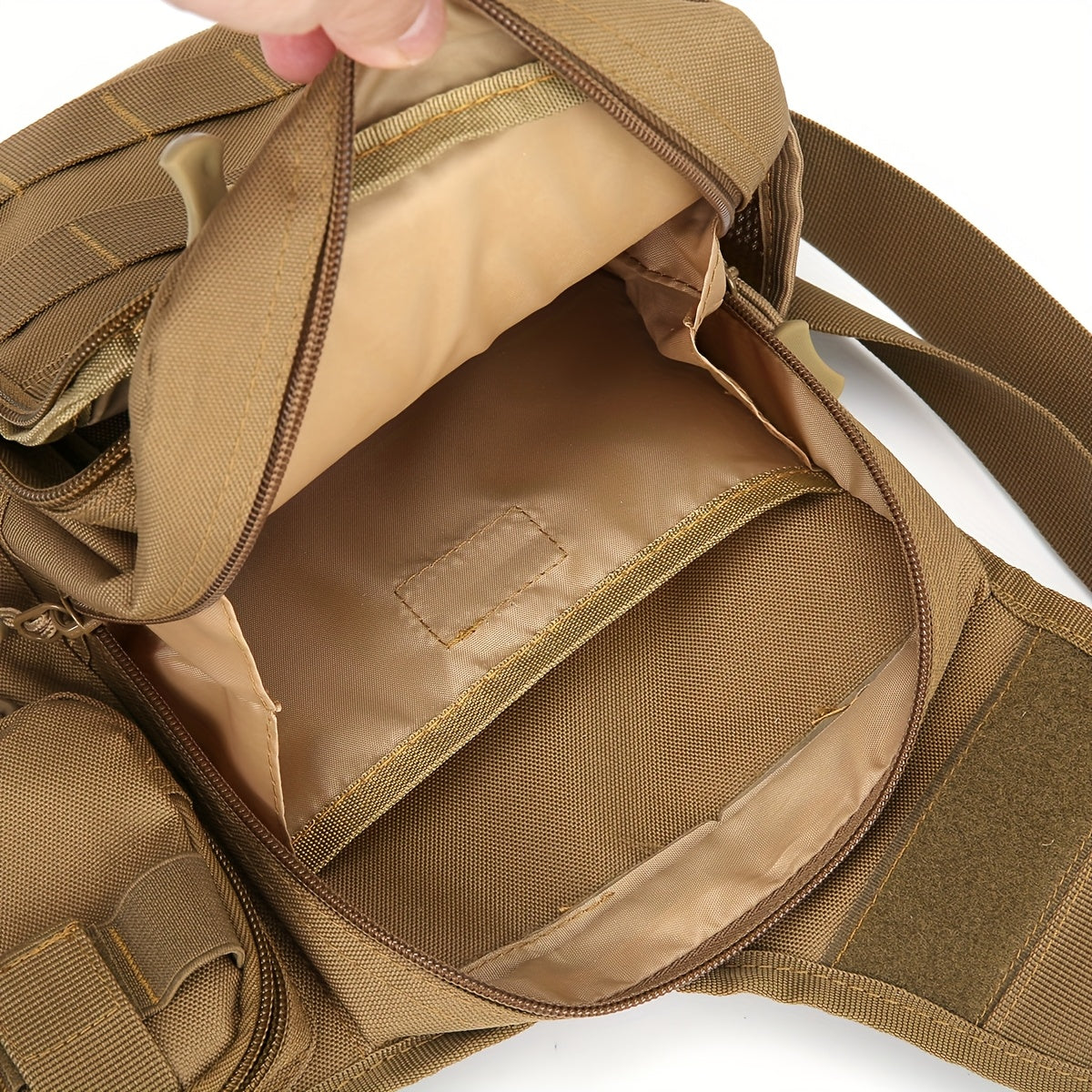 Men's Oxford Cloth Crossbody Shoulder Bag Tactical Outdoor Sports Chest Pack