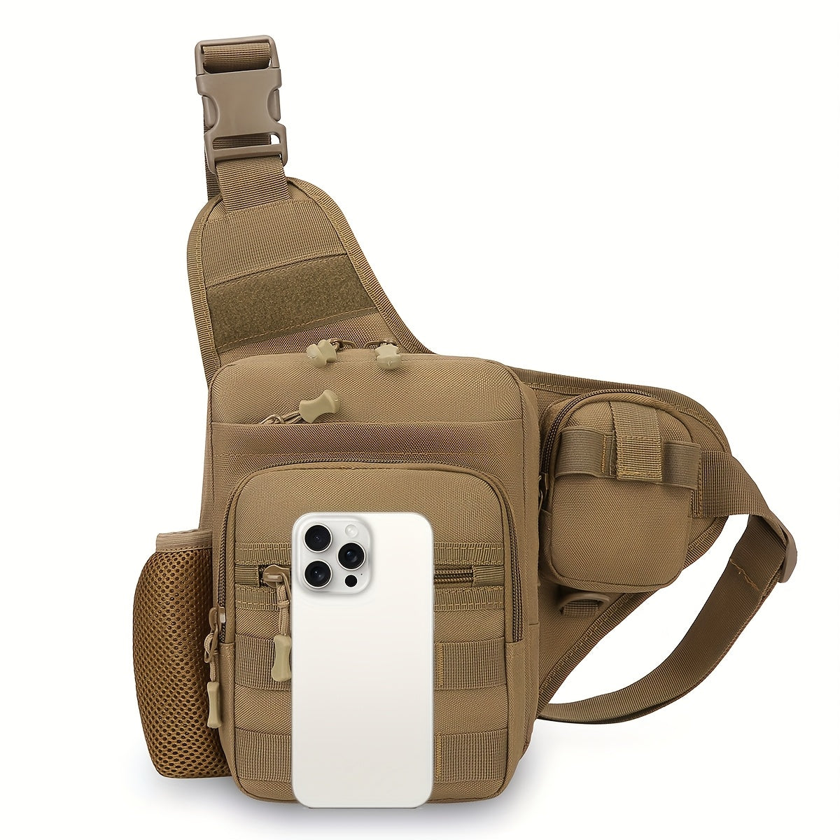 Men's Oxford Cloth Crossbody Shoulder Bag Tactical Outdoor Sports Chest Pack