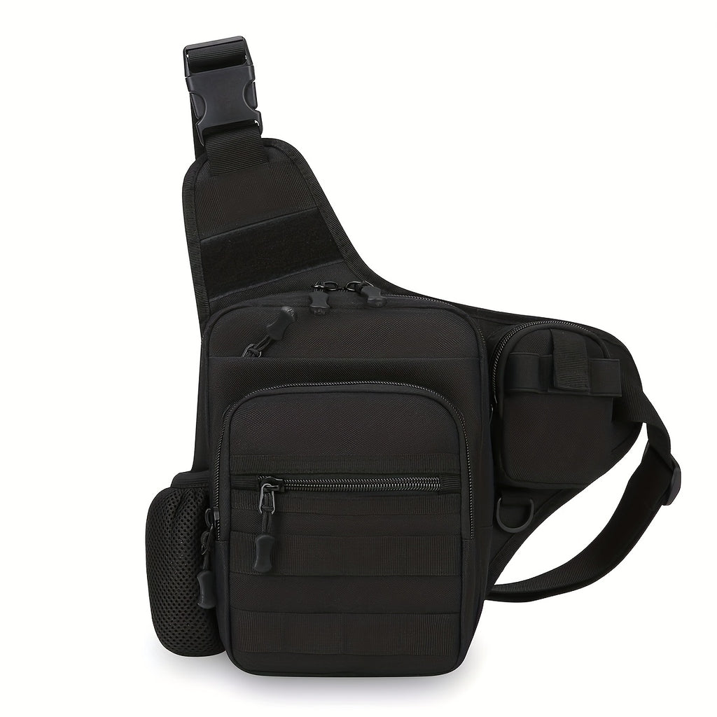 Men's Oxford Cloth Crossbody Shoulder Bag Tactical Outdoor Sports Chest Pack
