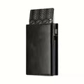 Men's Slim RFID Blocking Pop-Up Card Holder Wallet with Zipper Coin Purse