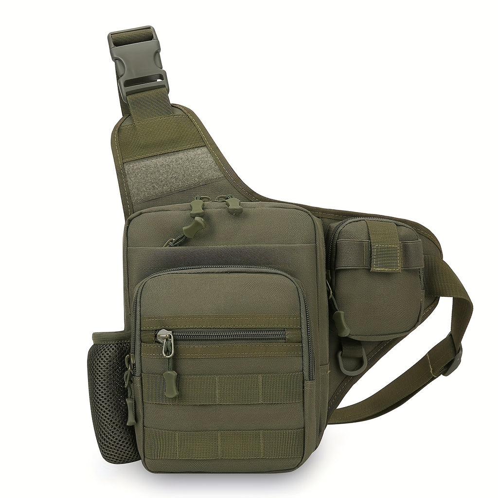 Men's Oxford Cloth Crossbody Shoulder Bag Tactical Outdoor Sports Chest Pack