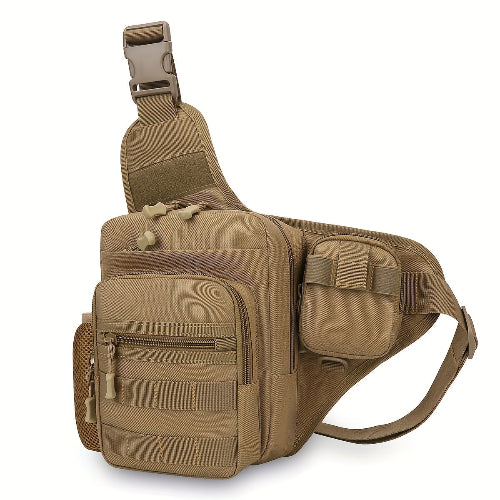 Men's Oxford Cloth Crossbody Shoulder Bag Tactical Outdoor Sports Chest Pack